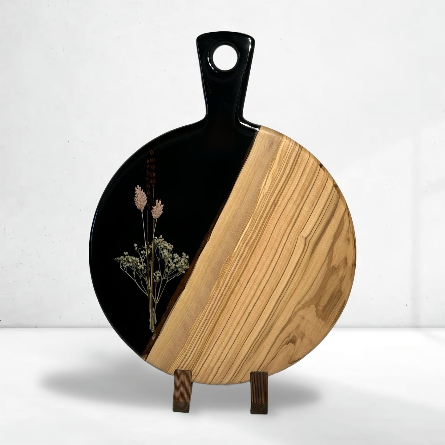 Epocraft - Ronde serveerplank - Zwart