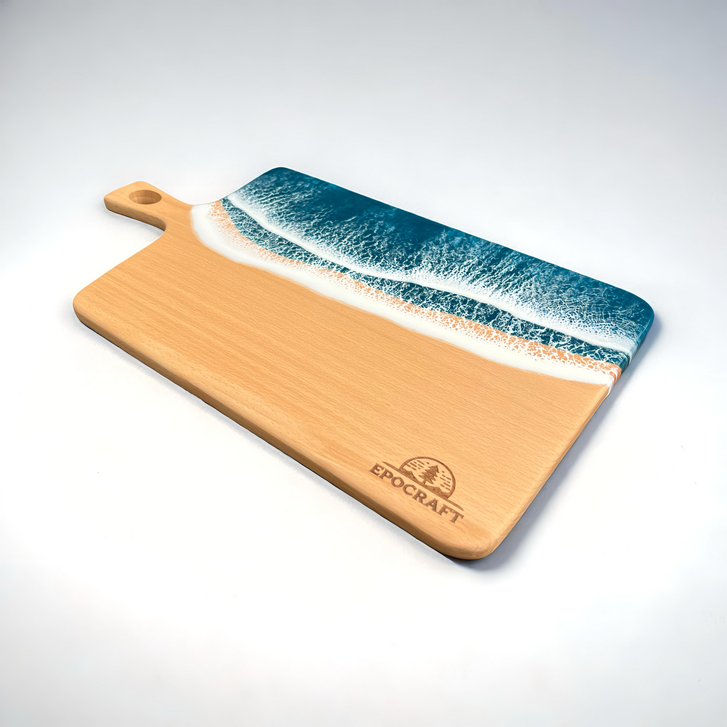 Serveerplank oceaan - beuken