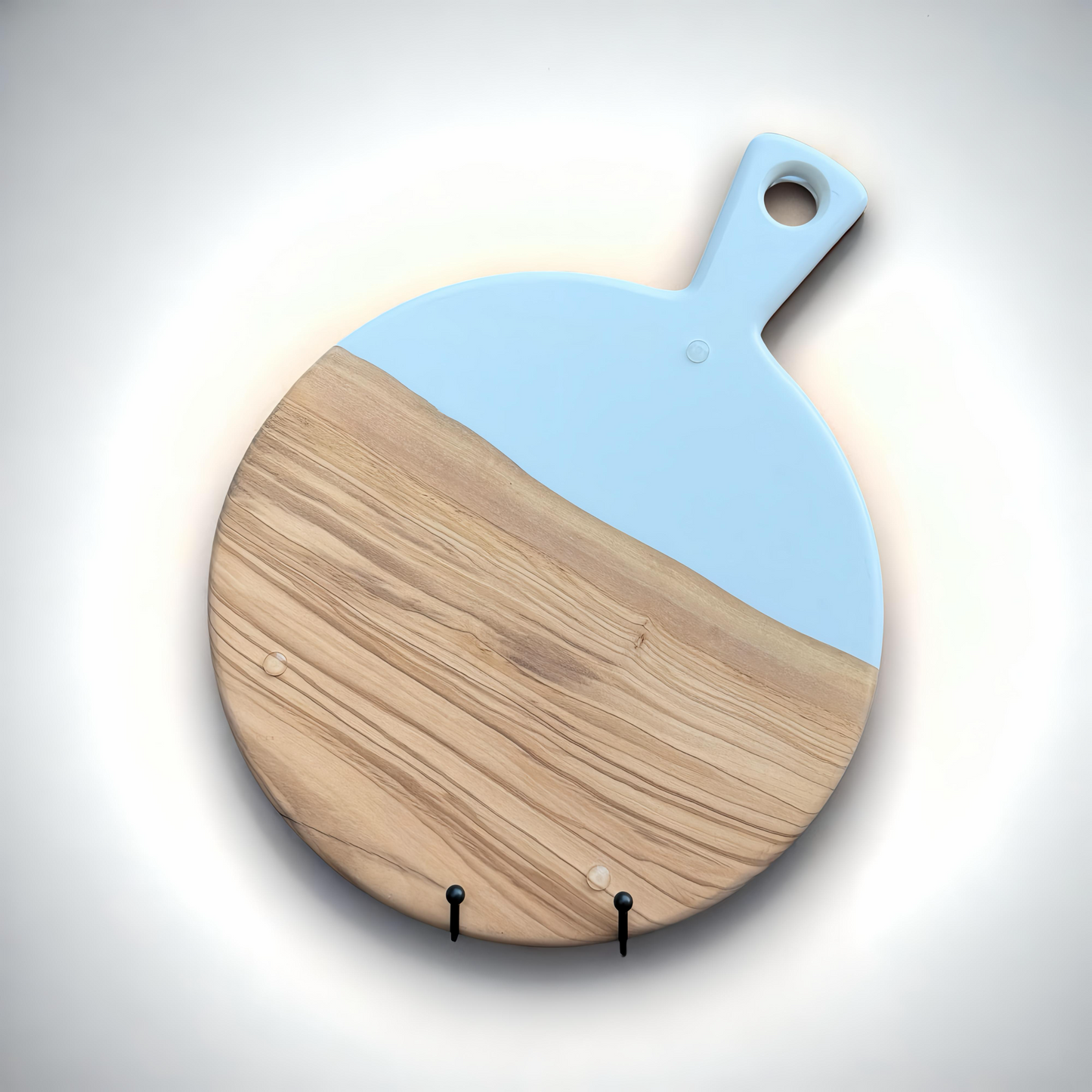 Serveerplank rond - Wit C