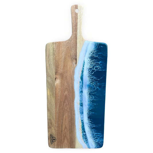 Serveerplank oceaan - acacia
