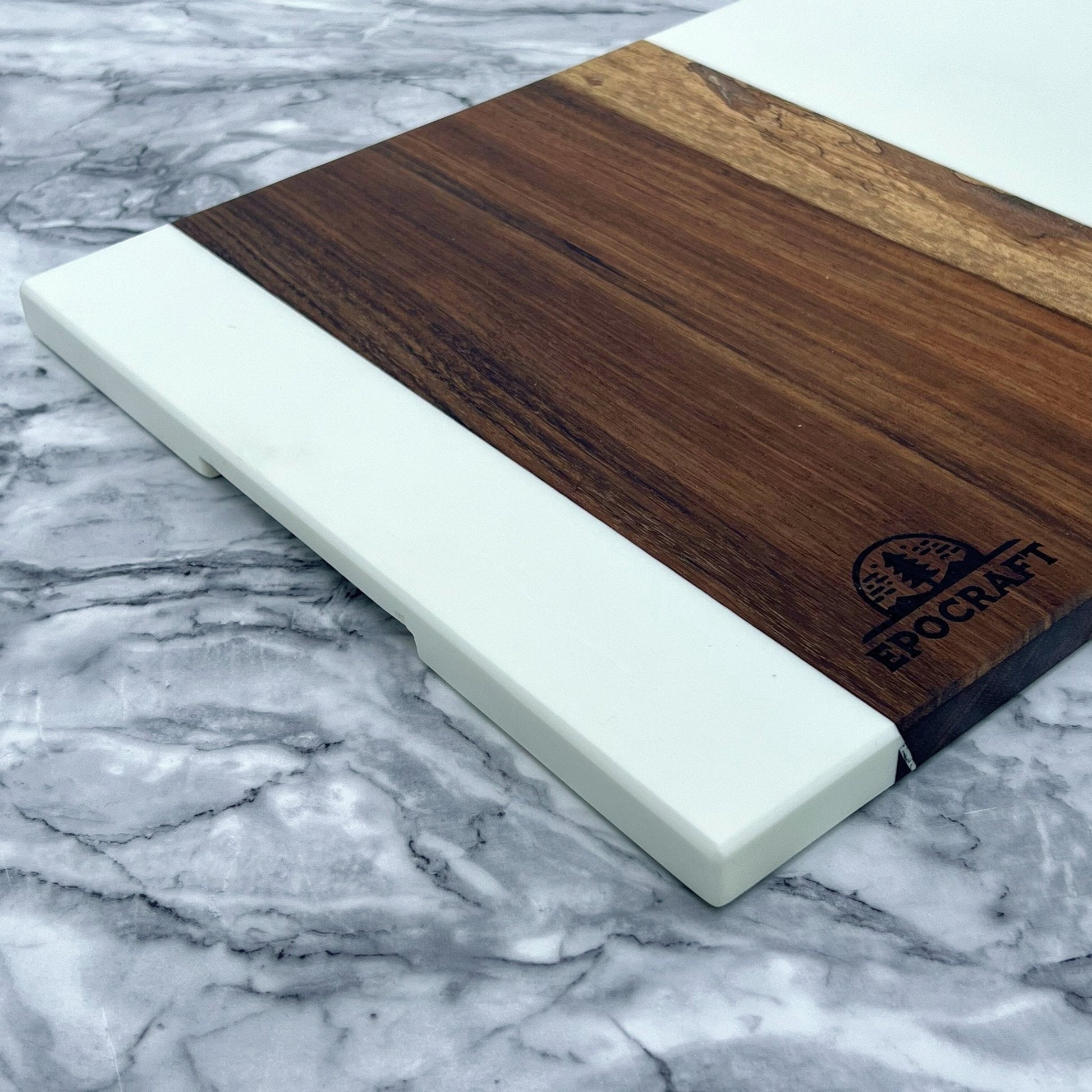 Epocraft - Serveerplank Amazakoué - Wit B