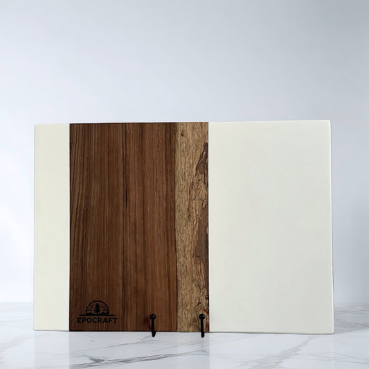 Epocraft - Serveerplank Amazakoué - Wit B
