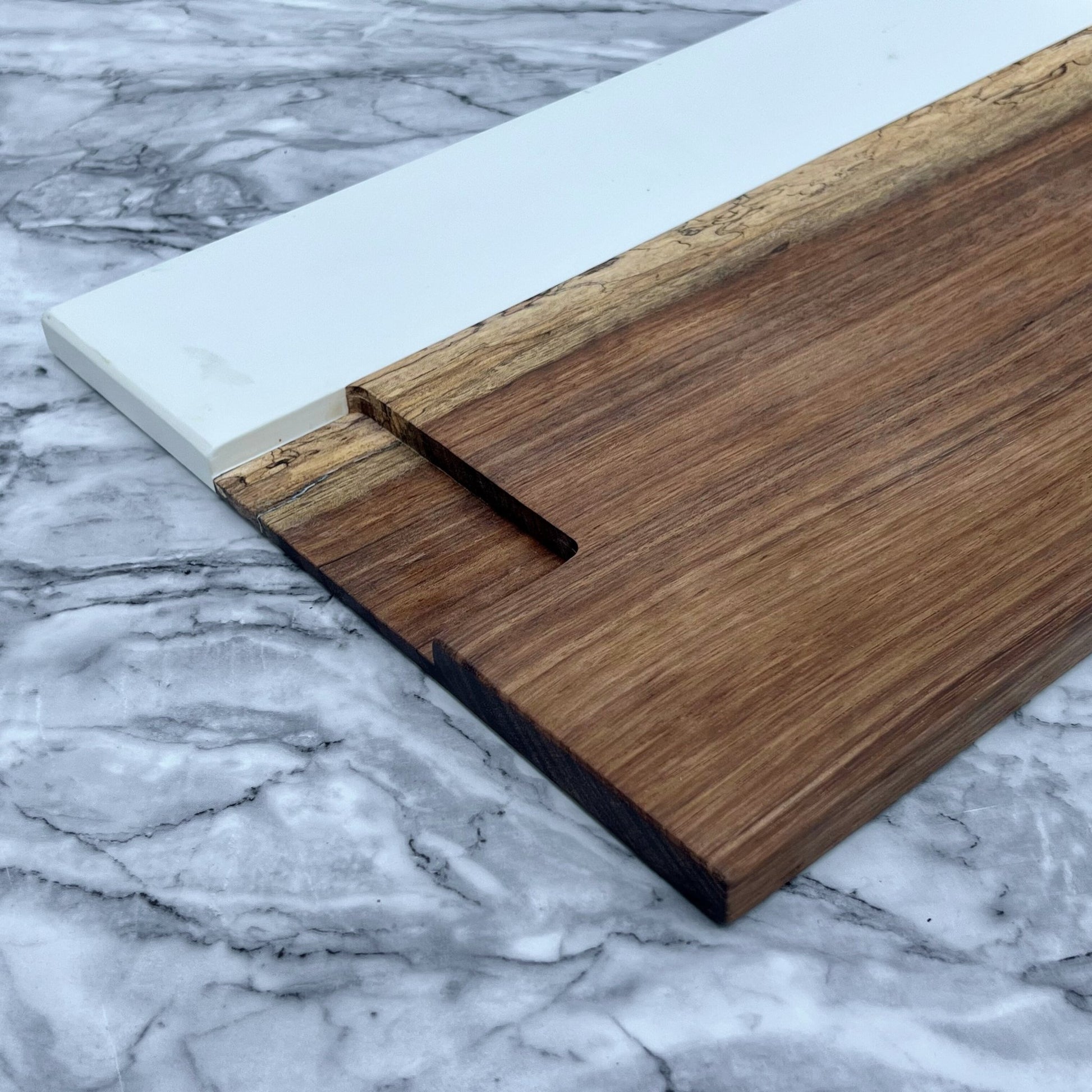 Epocraft - Serveerplank Amazakoué - Wit C