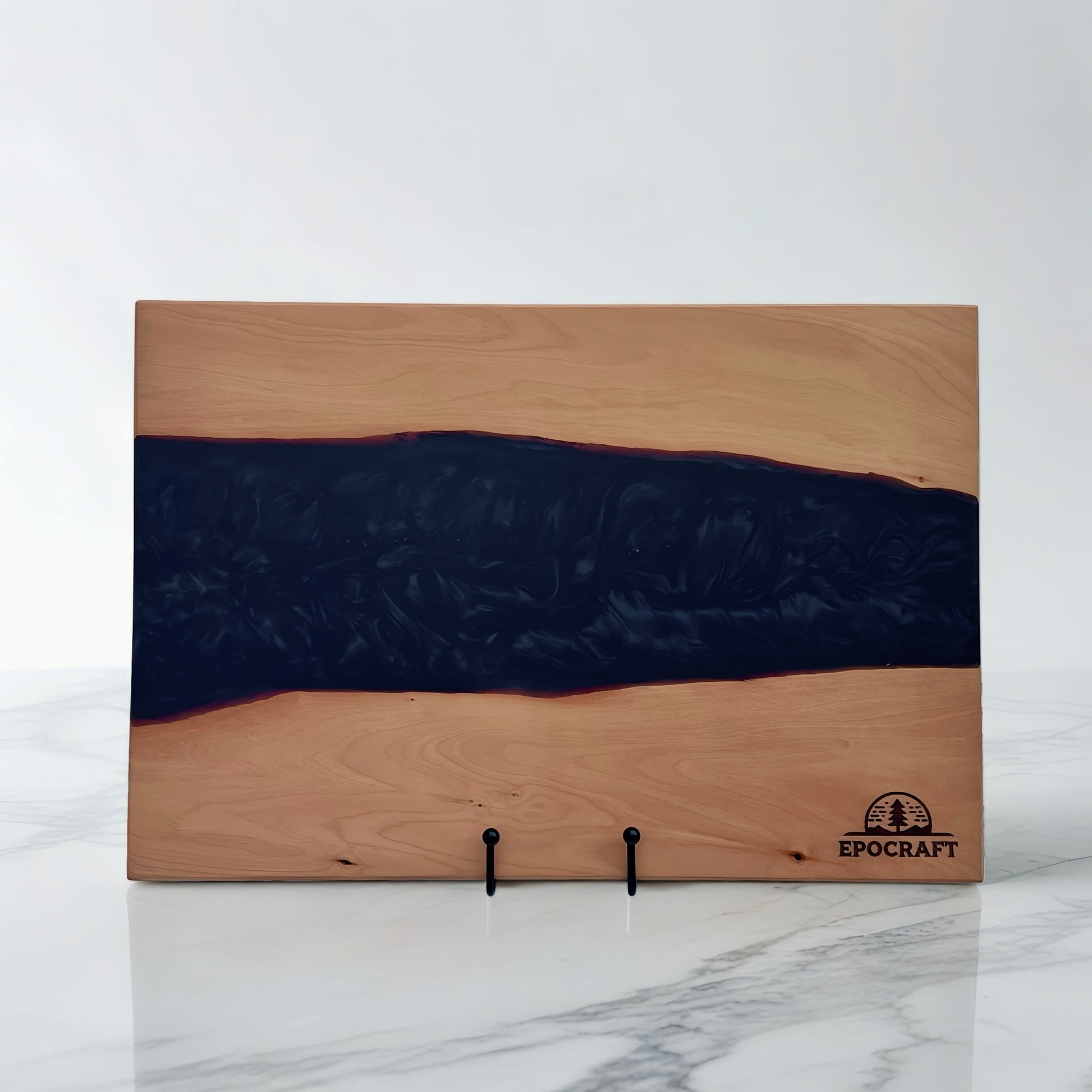 Epocraft - Serveerplank Peren hout - Zwart