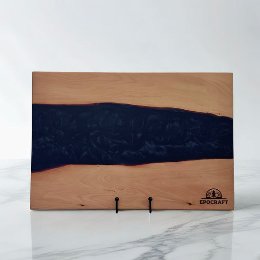 Epocraft - Serveerplank Peren hout - Zwart