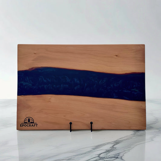 Epocraft - Serveerplank Peren hout - Zwart B