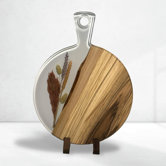 Epocraft - Serveerplank rond - Wit