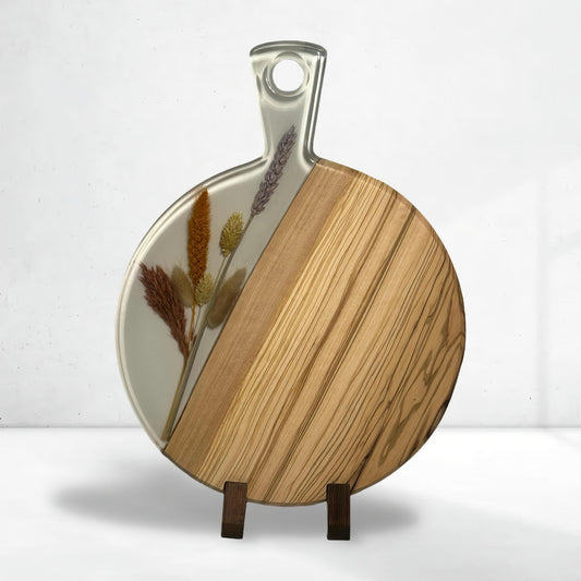 Epocraft - Serveerplank rond - Wit